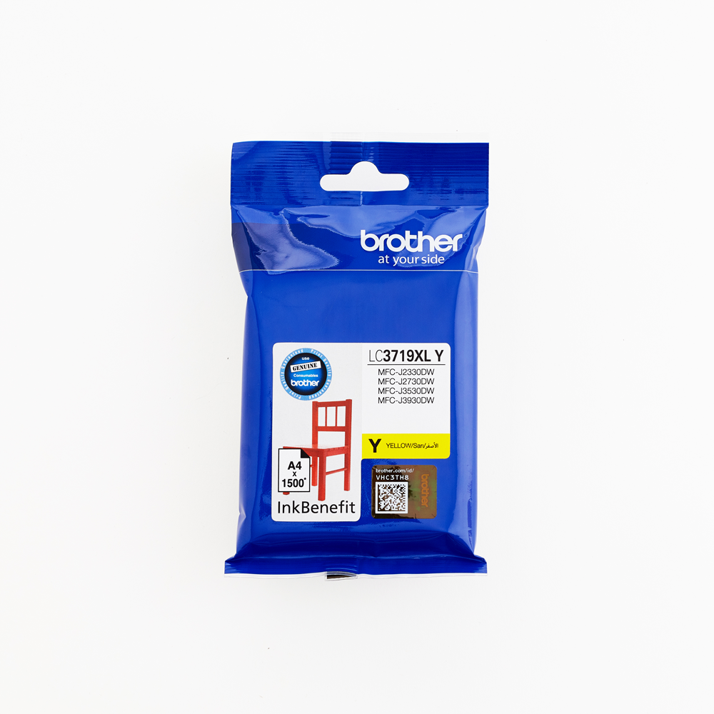 High Yield Yellow Cartridge for MFCJ3530/ MFCJ3930/ MFCJ2330DW/ MFCJ2730DW