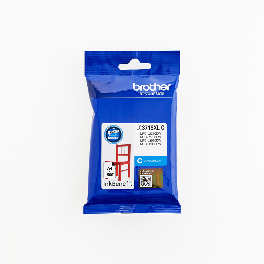 High Yield Cyan Cartridge for MFCJ3530/ MFCJ3930/ MFCJ2330DW/ MFCJ2730DW